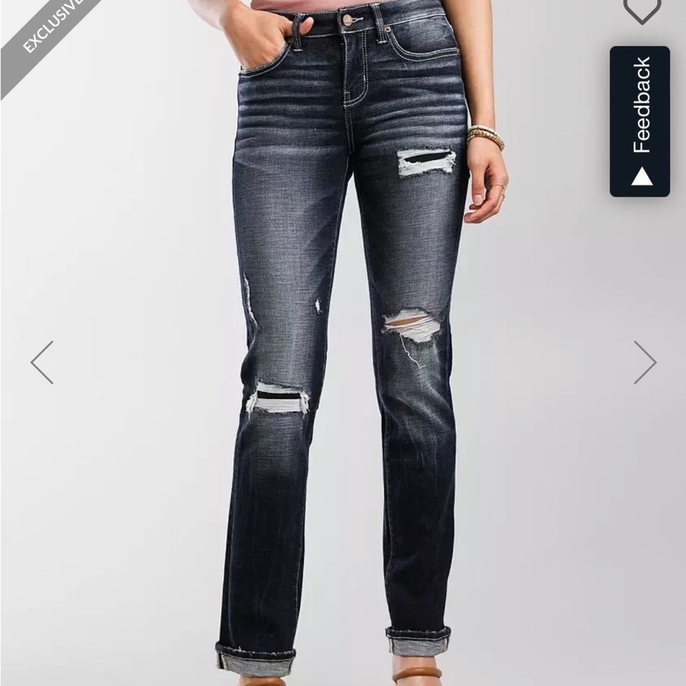 Buckle Black Jeans